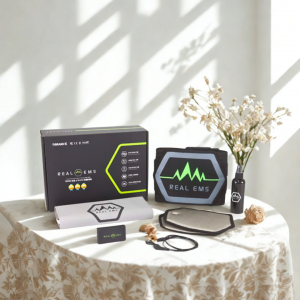 Đai Massage EMS Champion Belt Hàn Quốc: Giảm mỡ bụng – siết eo – săn cơ